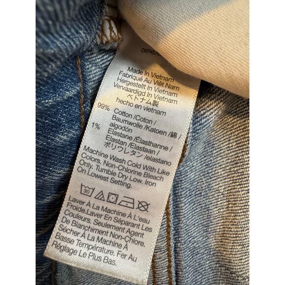 Madewell The Perfect Vintage Straight Jean in Reinhart Wash Size 28 - Picture 11 of 12